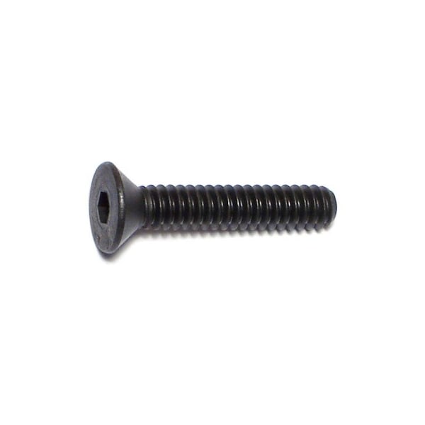 Midwest Fastener #10-24 Socket Head Cap Screw, Flat, Plain Steel, 1 in Length, 15 PK 67526 - main